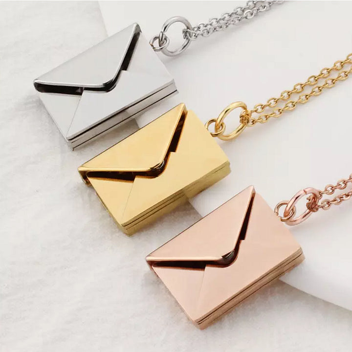 Eternal Rose Box - W/ Love Letter Necklace (Customise up to 30 Letters)