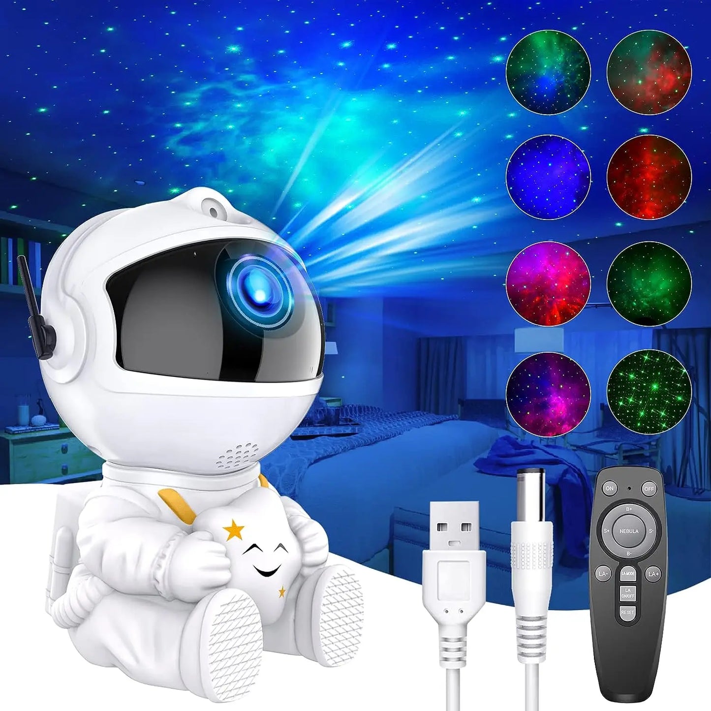 Cosmic Dreams: Astronaut Projector