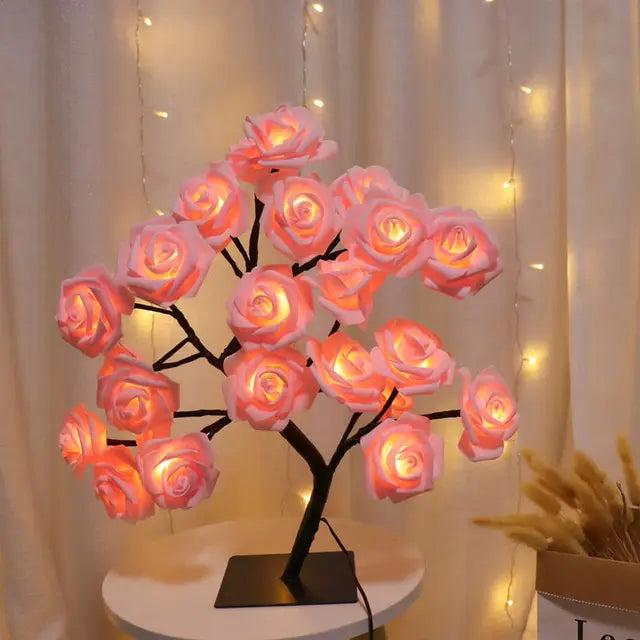 Enchanted Rose LED Lamp