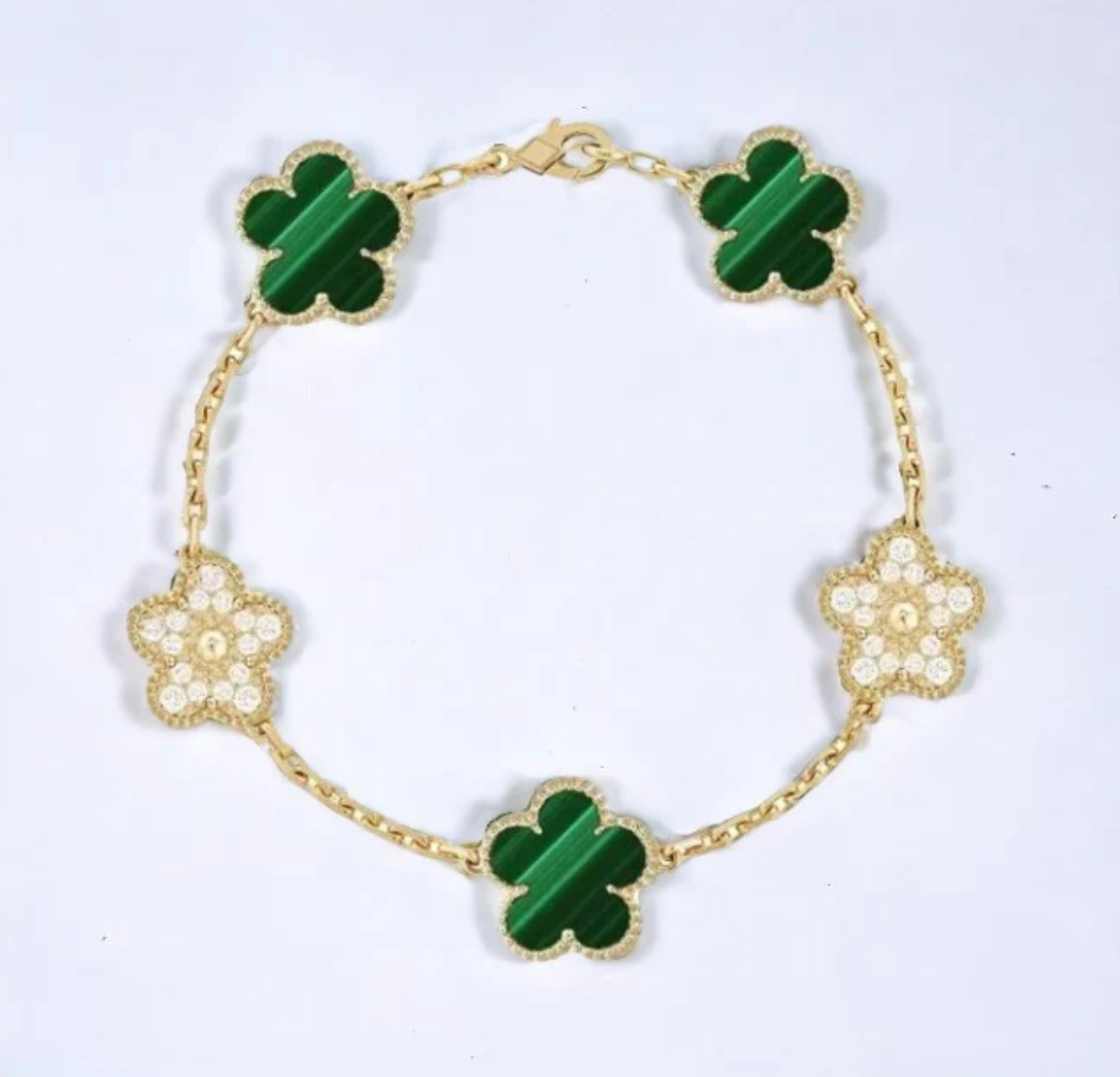 EleganceCrest™ Gold-Plated Bracelet
