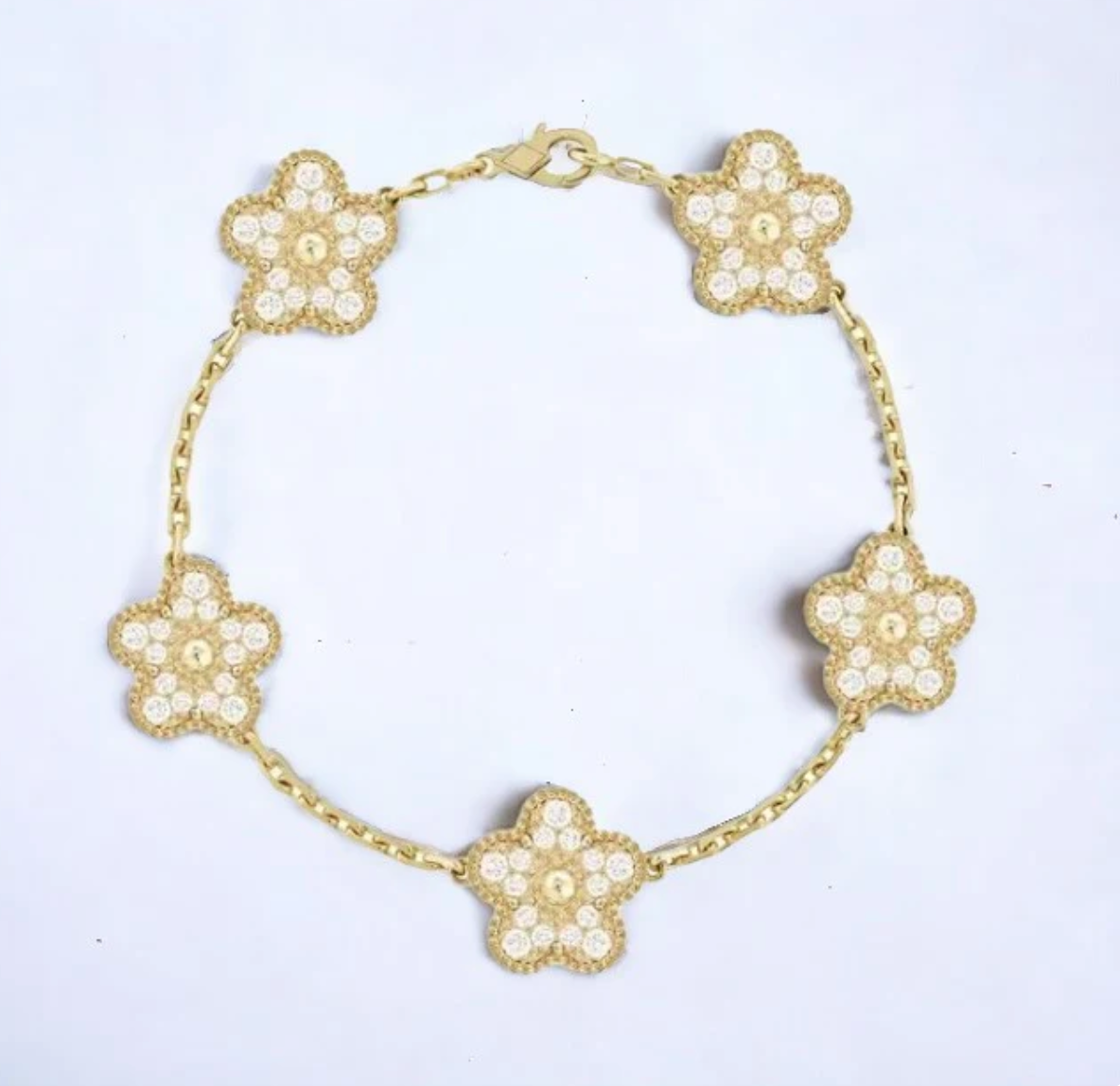 EleganceCrest™ Gold-Plated Bracelet