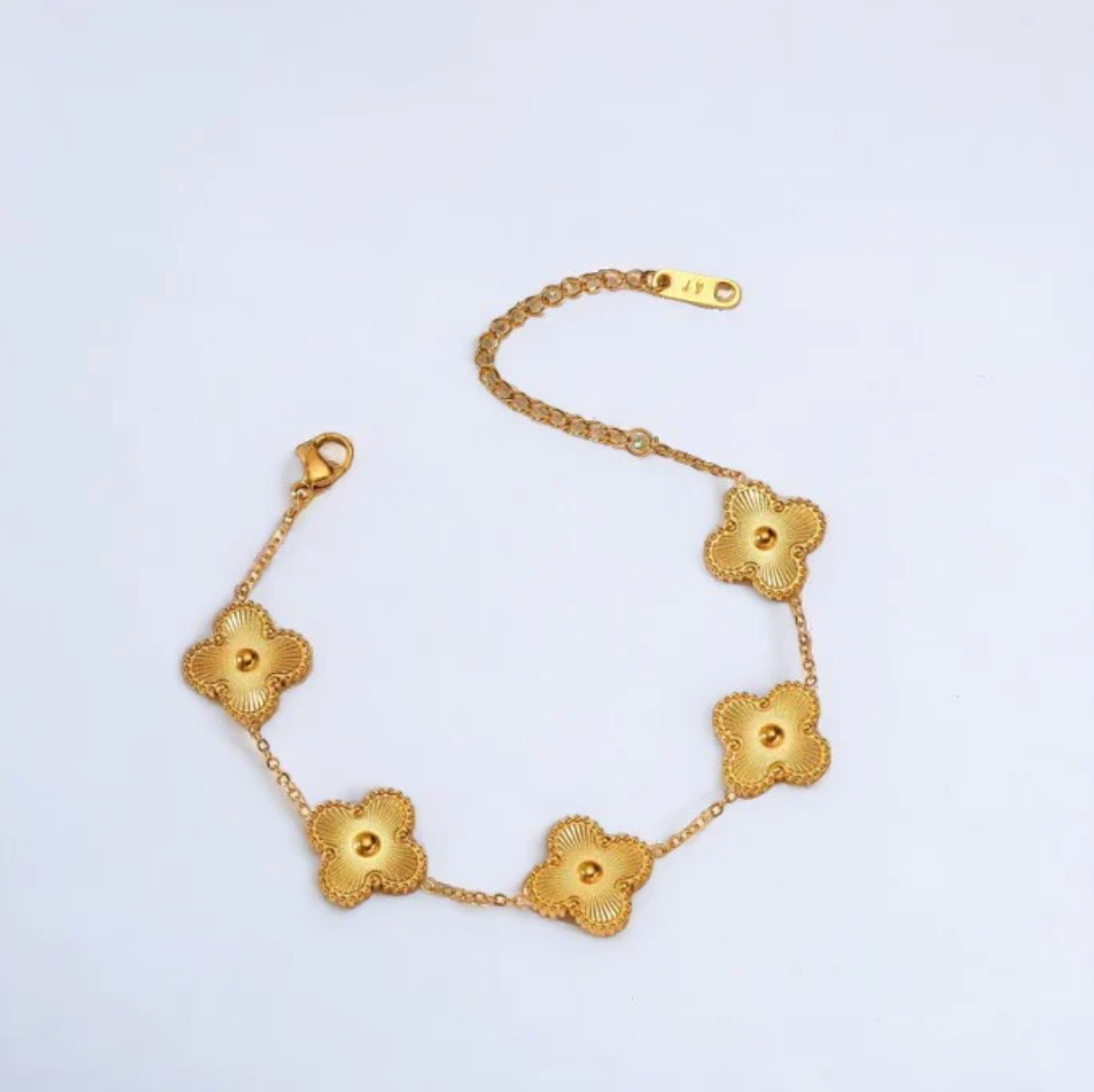 EleganceCrest™ Gold-Plated Bracelet